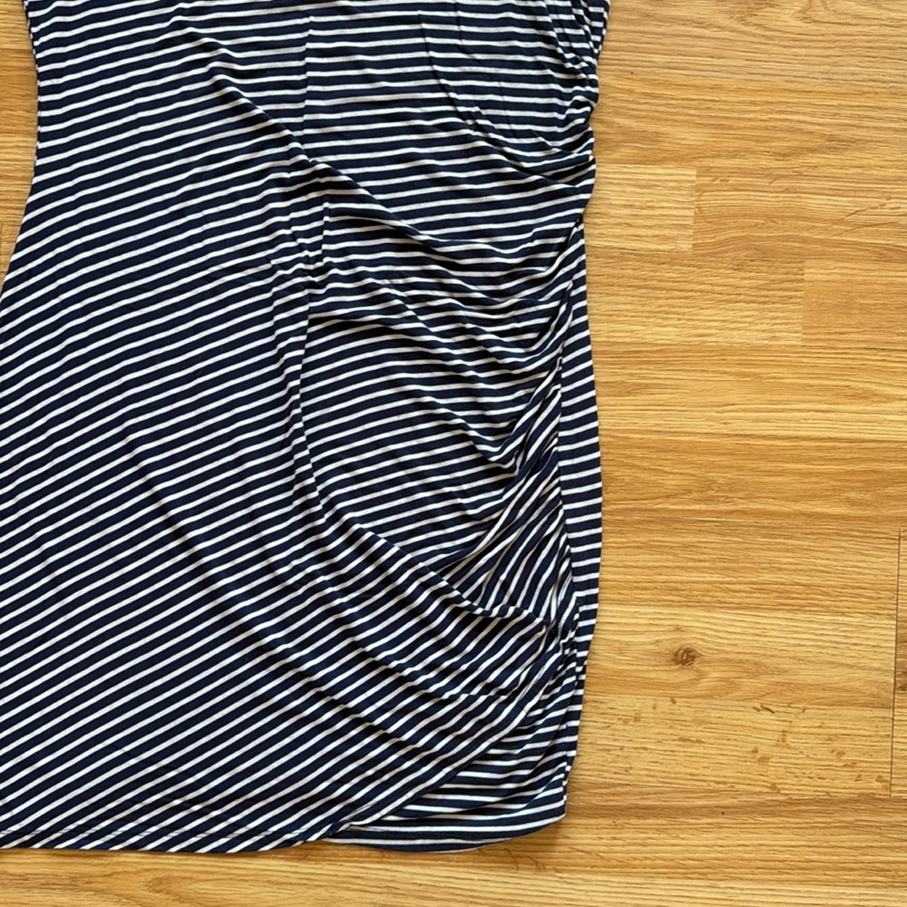 Blue and white striped dress - size XL - Picture 4 of 6